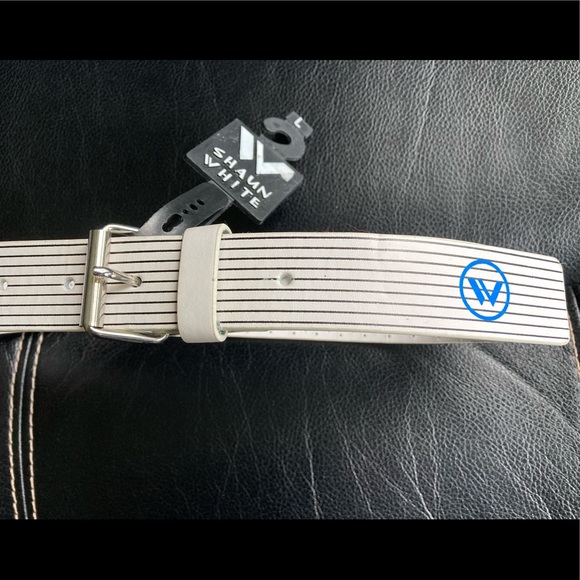 Shawn White Black & White Synthetic Belt - Picture 4 of 10